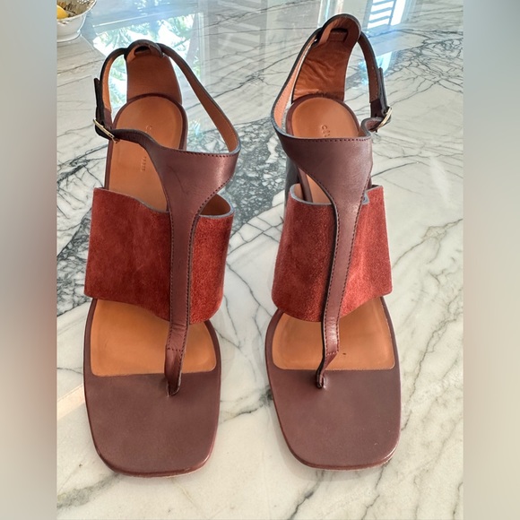 Celine stacked heels. Size 7 1/2. - Picture 2 of 4